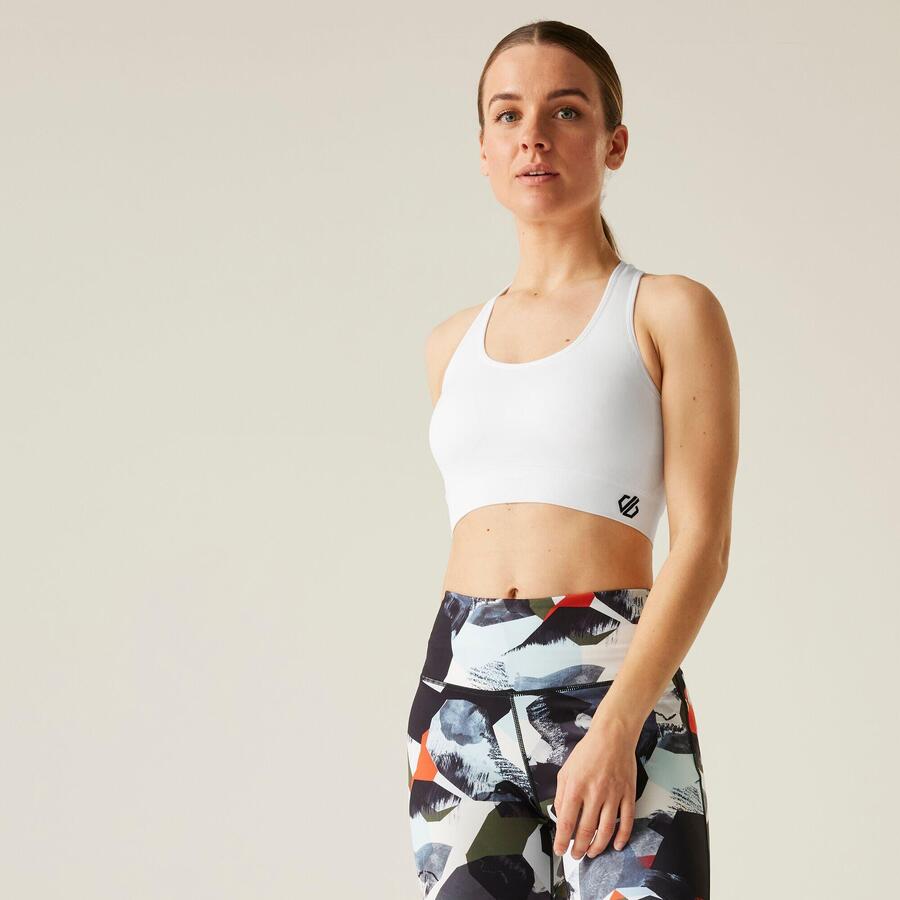 

DARE 2B Легкий, удобный, быстросохнущий спортивный бюстгальтер для женщин Don't Sweat It