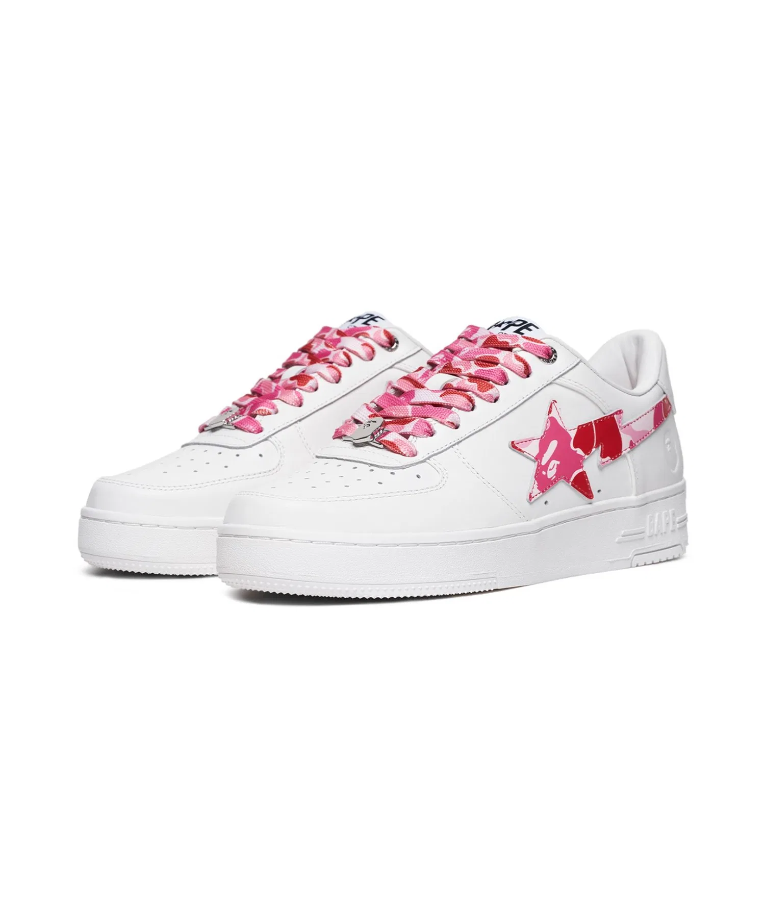 Мужские кроссовки ABC CAMO BAPE STA A BATHING APE розовые