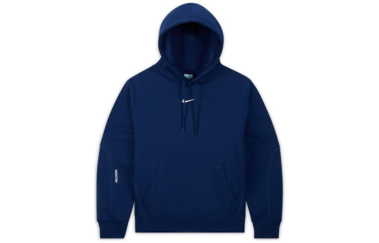 

X Drake NOCTA Cardinal Stock Hoodie Азиатские размеры Nike, темно-синий