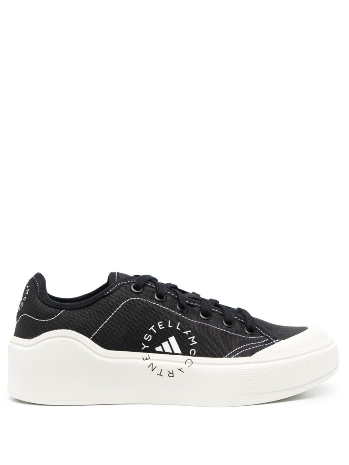 

adidas by Stella McCartney кеды с логотипом, черный