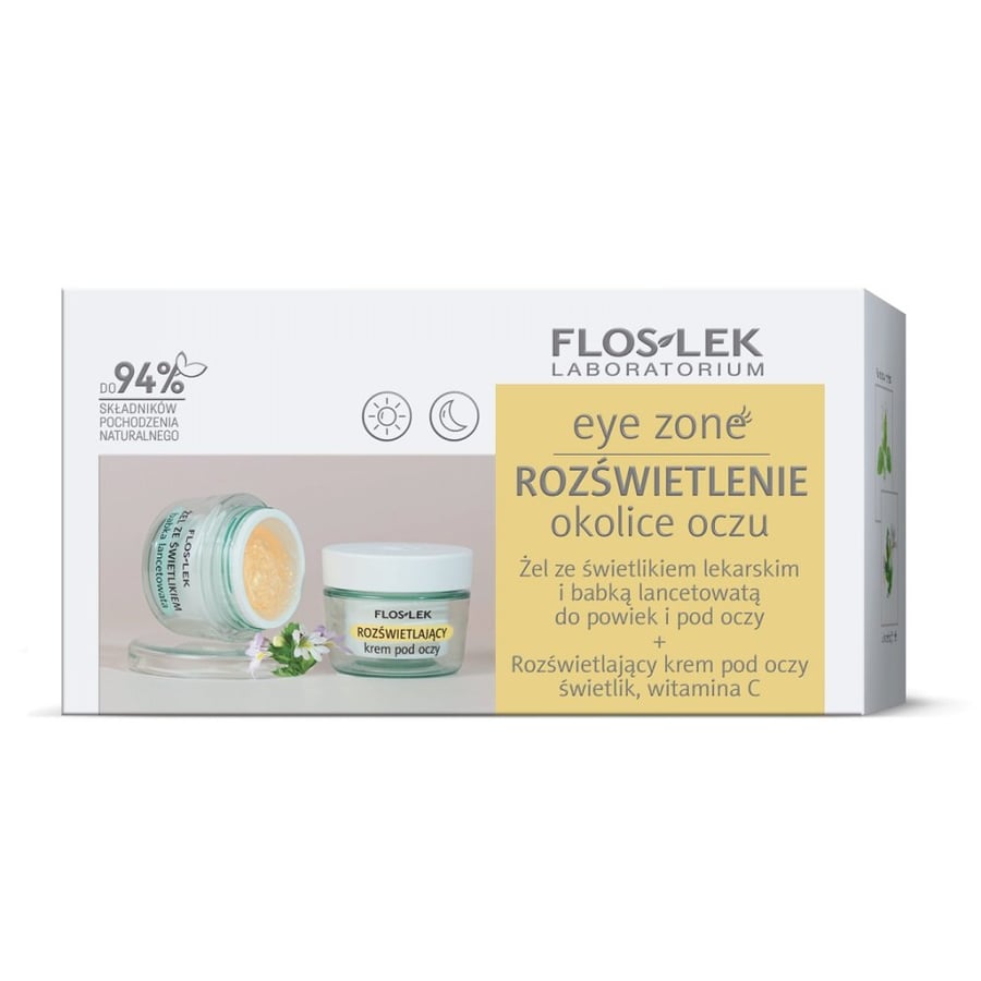 

Floslek, Косметический набор для зоны вокруг глаз, 2 шт.