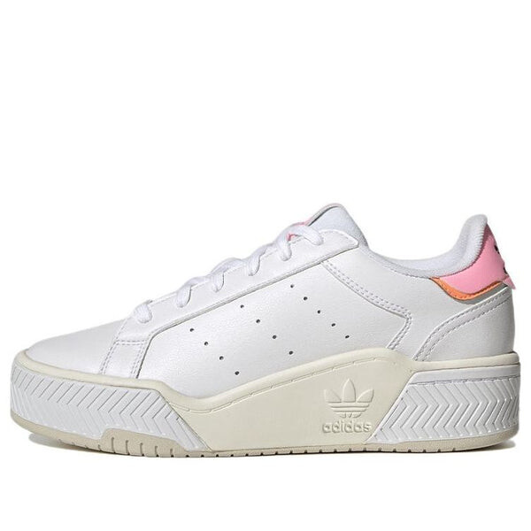 

Кроссовки Court Tourino Bold Shoes Off White Beam Pink Adidas, белый