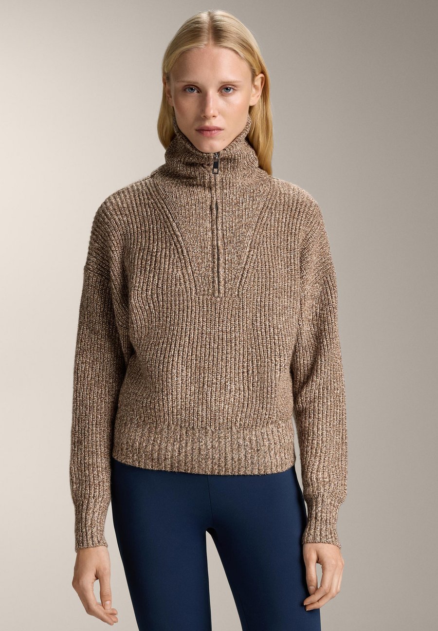 

Джемпер OYSHO TEXTURED TWISTED, Brown