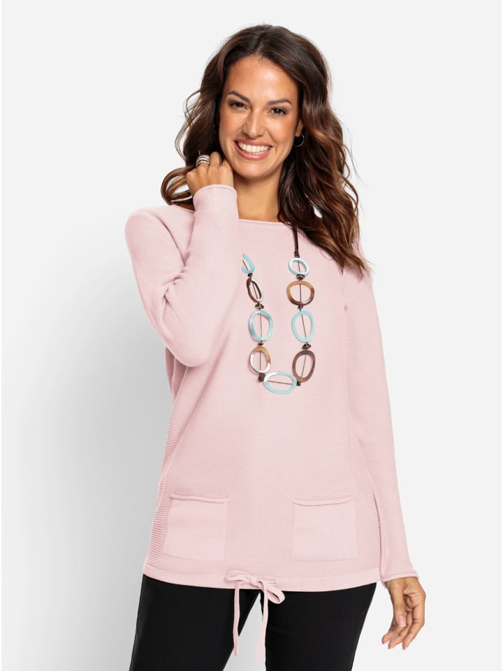 

Тонкий вязаный свитер светло-розового цвета WITT WEIDEN