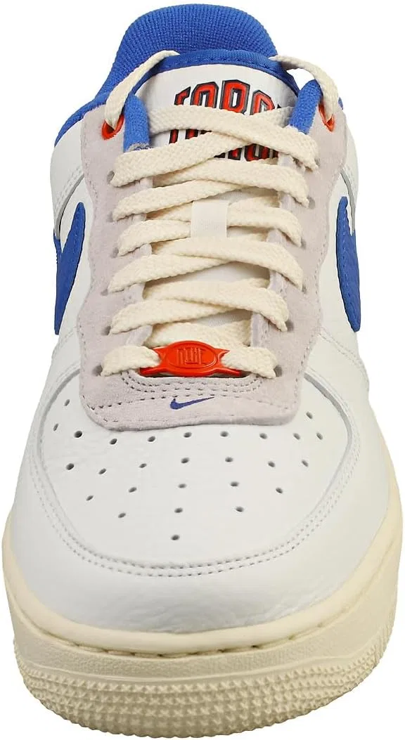 Мужские спортивные кроссовки Nike Court Borough Mid Winter, Summit White Hyper Royal Poaching Red — фото 3