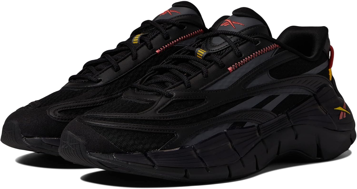 Кроссовки Reebok Unisex-Adult Zig Kinetica 2.5, черный/серый — фото 2