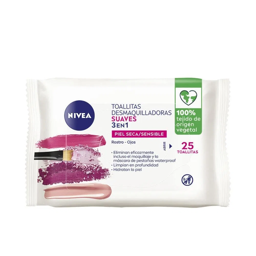Средство для снятия макияжа Nivea — Салфетки для снятия макияжа Soft Makeup Removal Wipes от