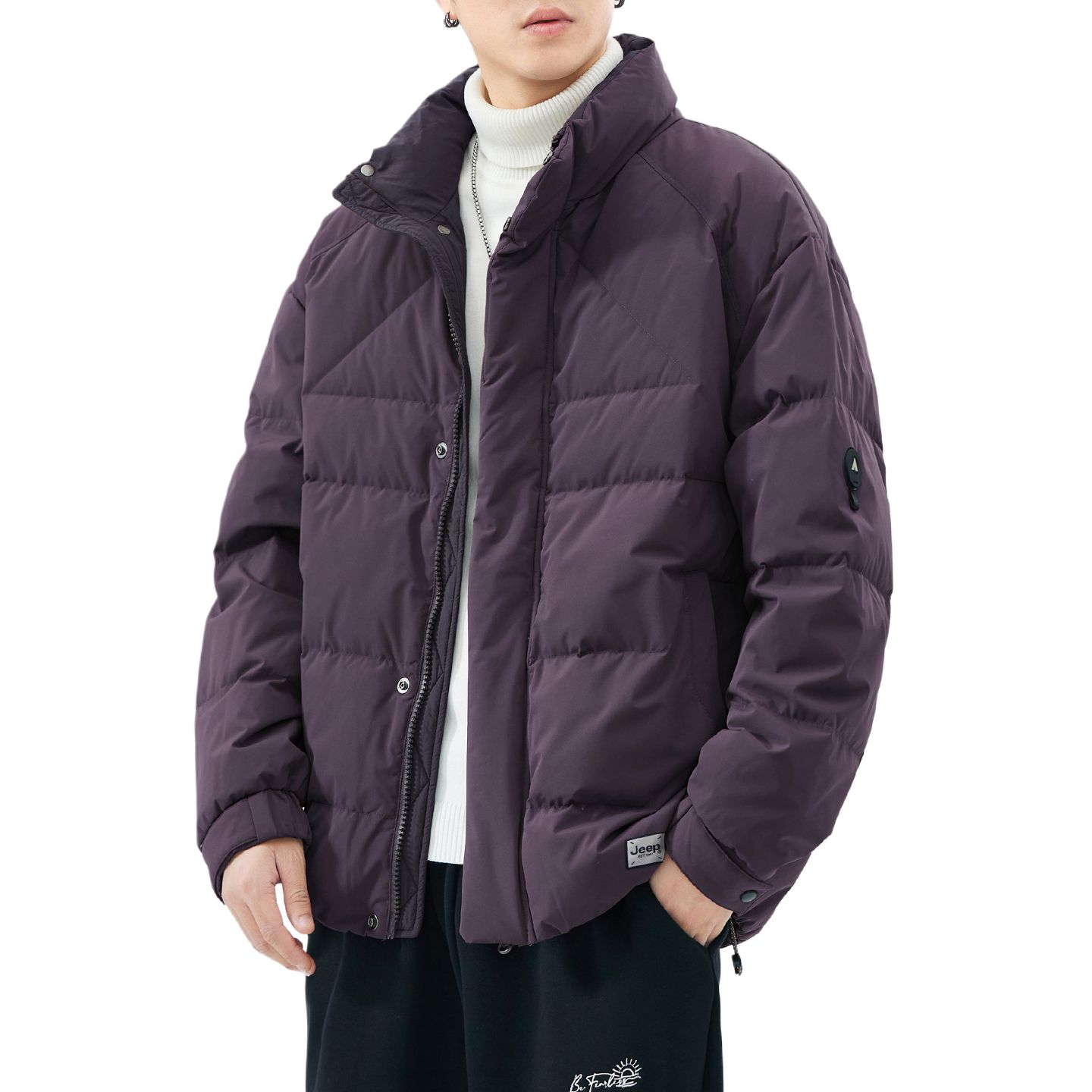 

Куртка пуховая Leisure Collection мужская Jeep, фиолетовый