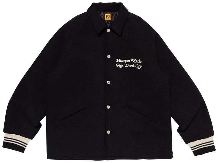 

Куртка Human Made GDC Stadium Jacket 'Black', черный