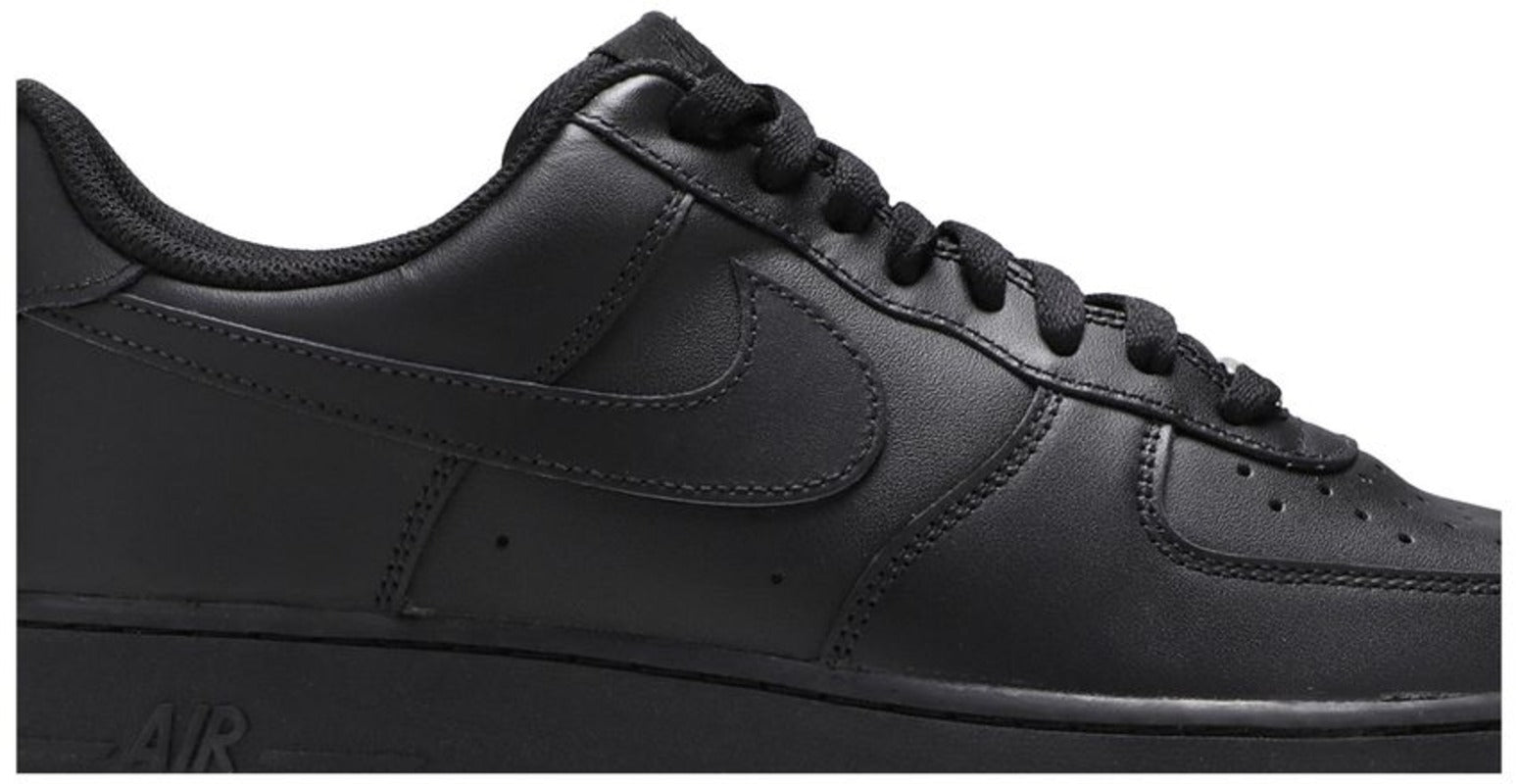 Кроссовки Nike Air Force 1 Low '07 Black Black — фото 3