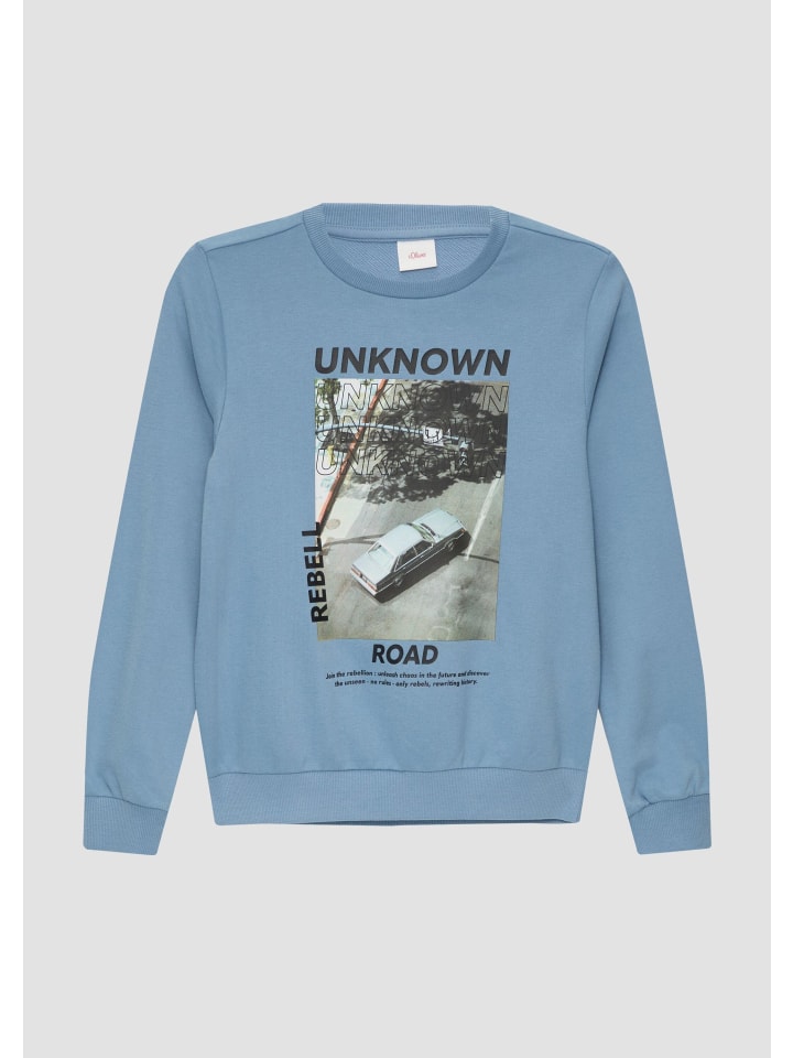 

s.Oliver Толстовка 5268_бледно-голубого цвета