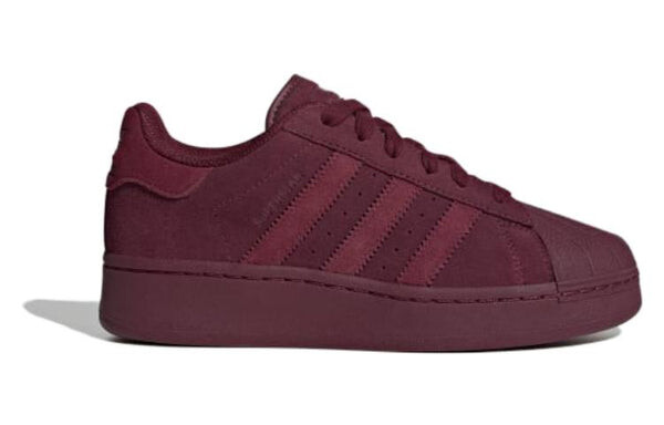 Кроссовки суперзвезда xlg Adidas, бордовый — фото 2