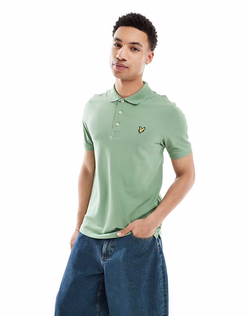 

Рубашки поло Lyle & Scott Ss, простая рубашка поло в цвете x576 дымчато-зеленый
