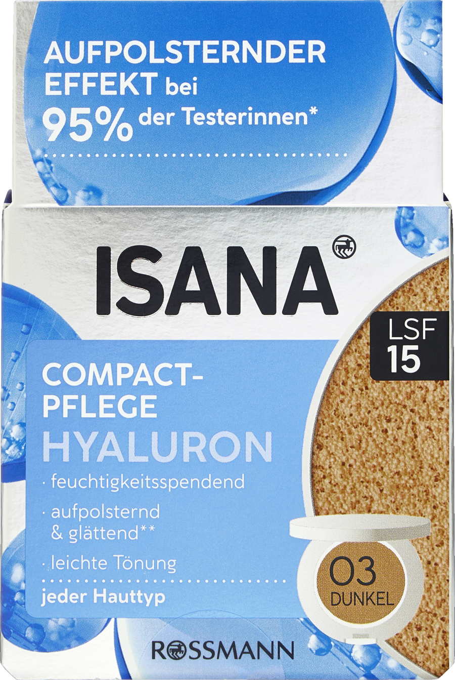 

Дневной крем ISANA Hyaluron Compact Pflege, dunkel