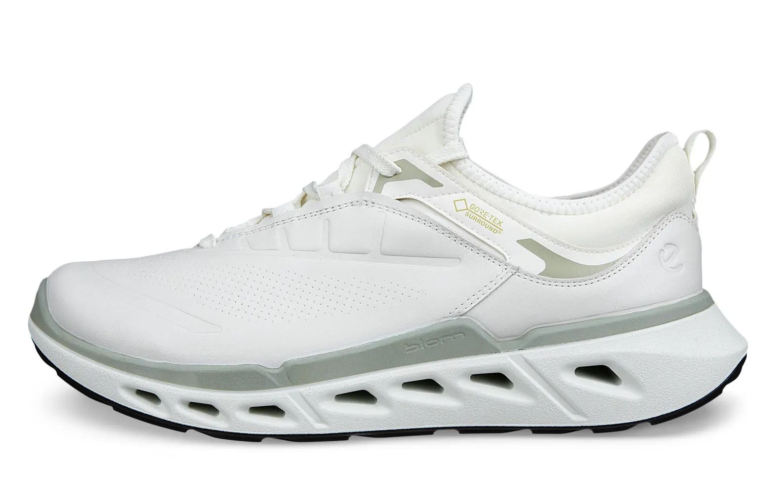 

Ecco SS26 BIOM 720 Collection Textile, Cow Leather Casual Shoes Men's White