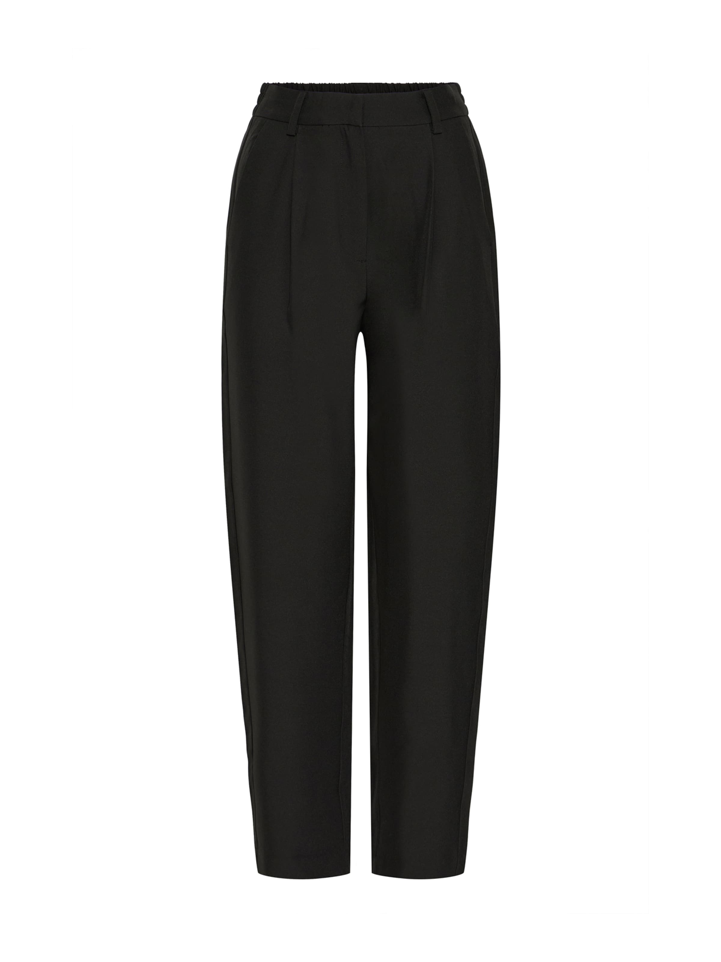 

ICHI Брюки Regular Pleated 'IHFAVA' в черном цвете