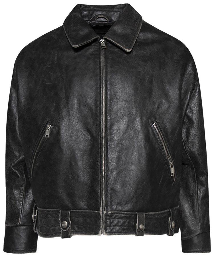 

Куртка Enfants Riches Déprimés Distressed Pianist Aviator Jacket 'Black/Sand', черный