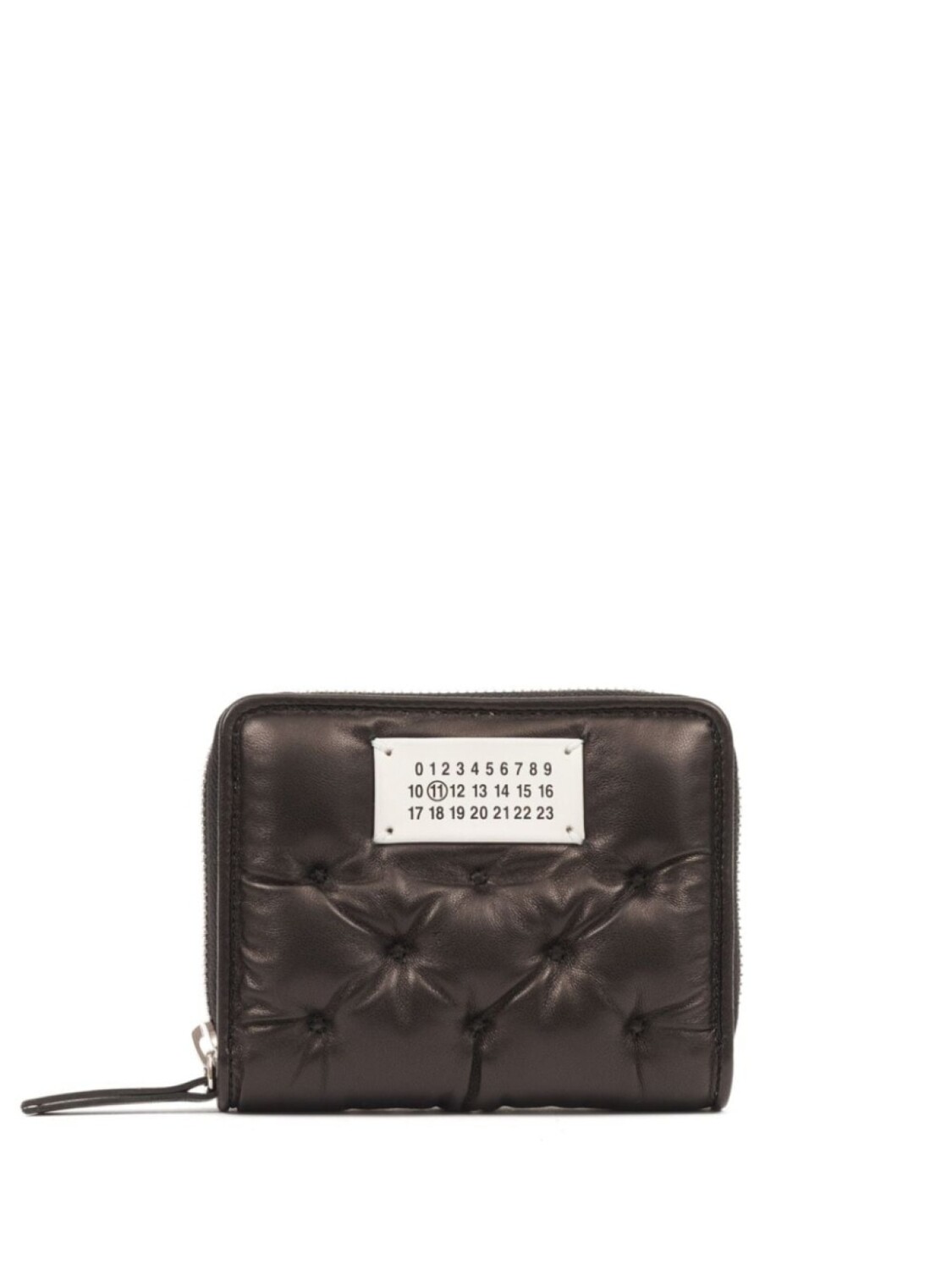 

Maison Margiela мягкий кожаный кошелек с рисунком в виде цифр, черный