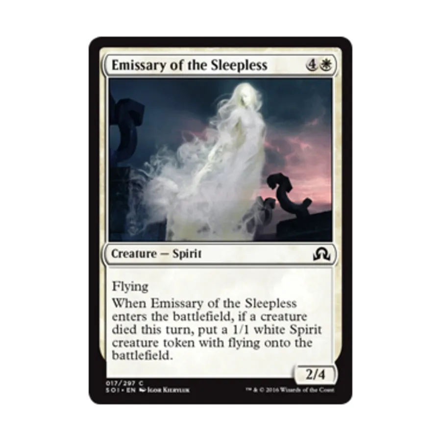 

CCG Эмиссар Неспящих (К), MTG - Shadows Over Innistrad