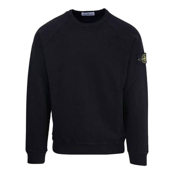 

Толстовка compass patch sweatshirt 'black' Stone Island, черный