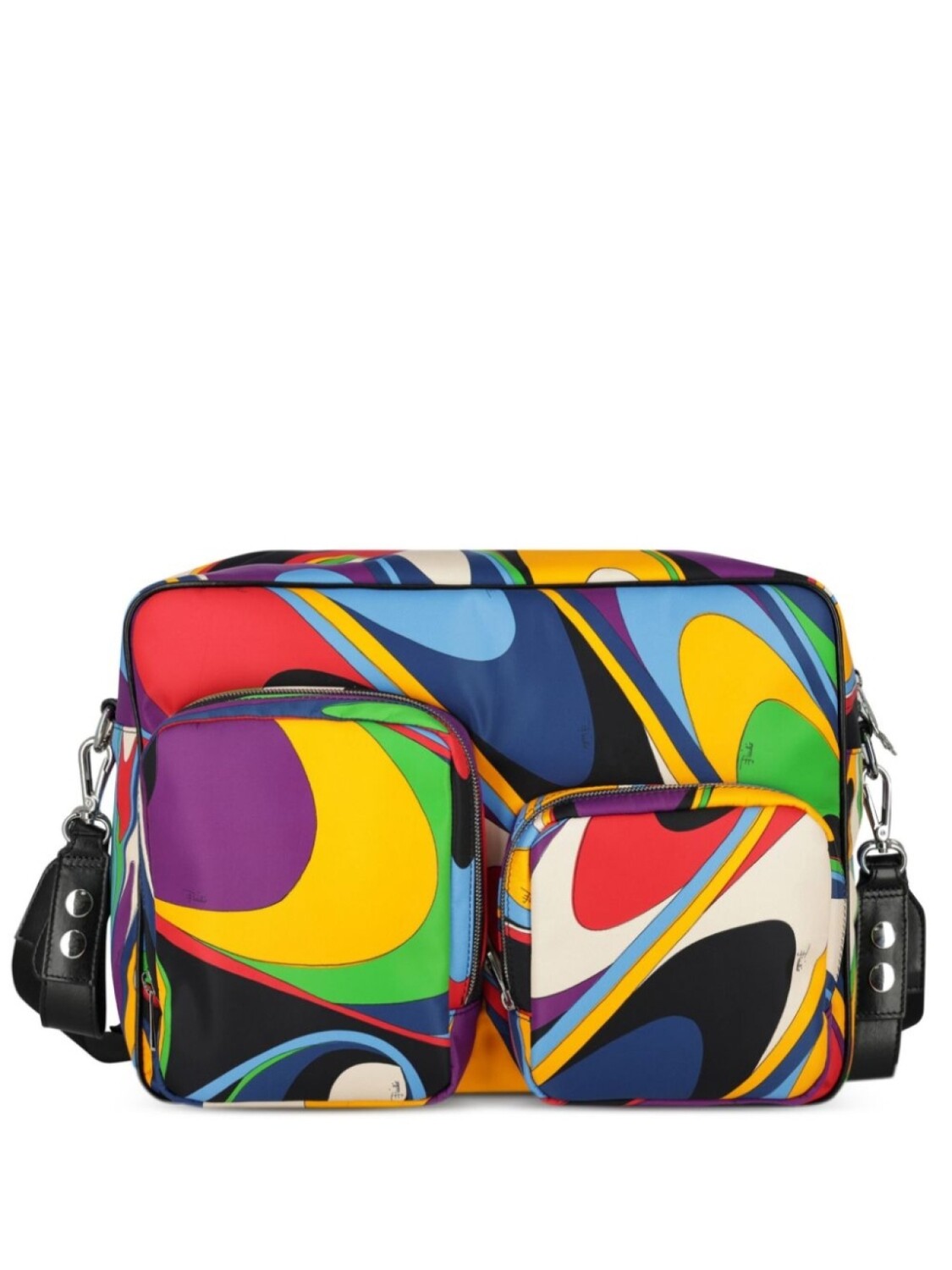 

Сумка для пеленания PUCCI Junior Onde-print, черный
