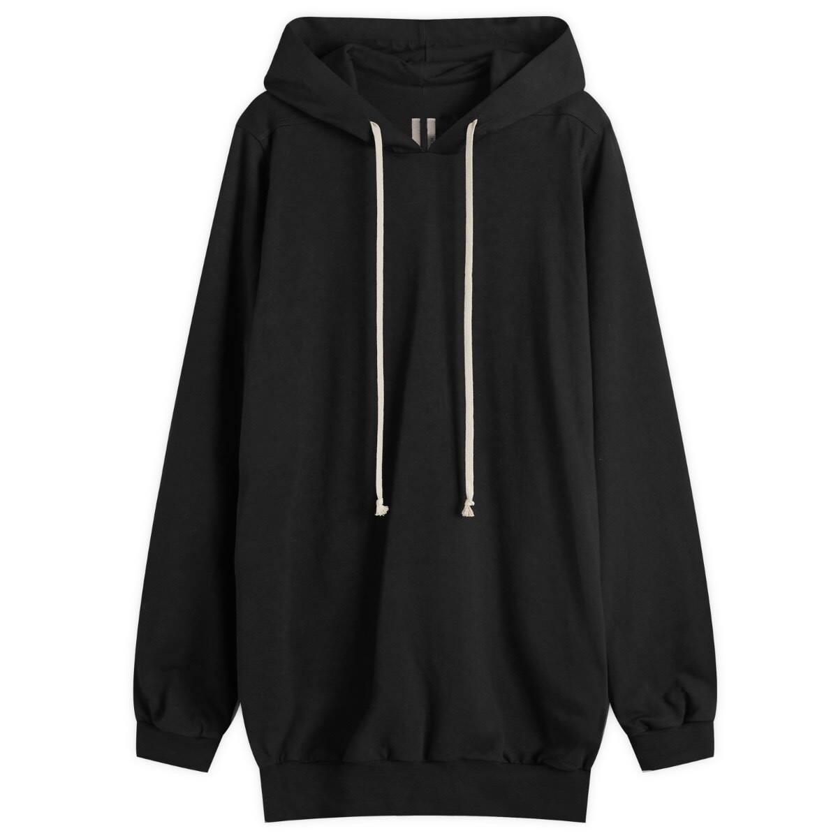 

Худи Rick Owens Heavy Jersey Hoodie, черный