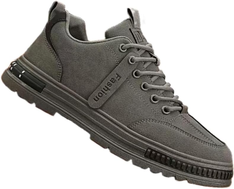 

Мужские спортивные кроссовки на все сезоны, противоскользящие и прочные, с хорошим сцеплением, дышащие, с низким каблуком Clolinde, серый