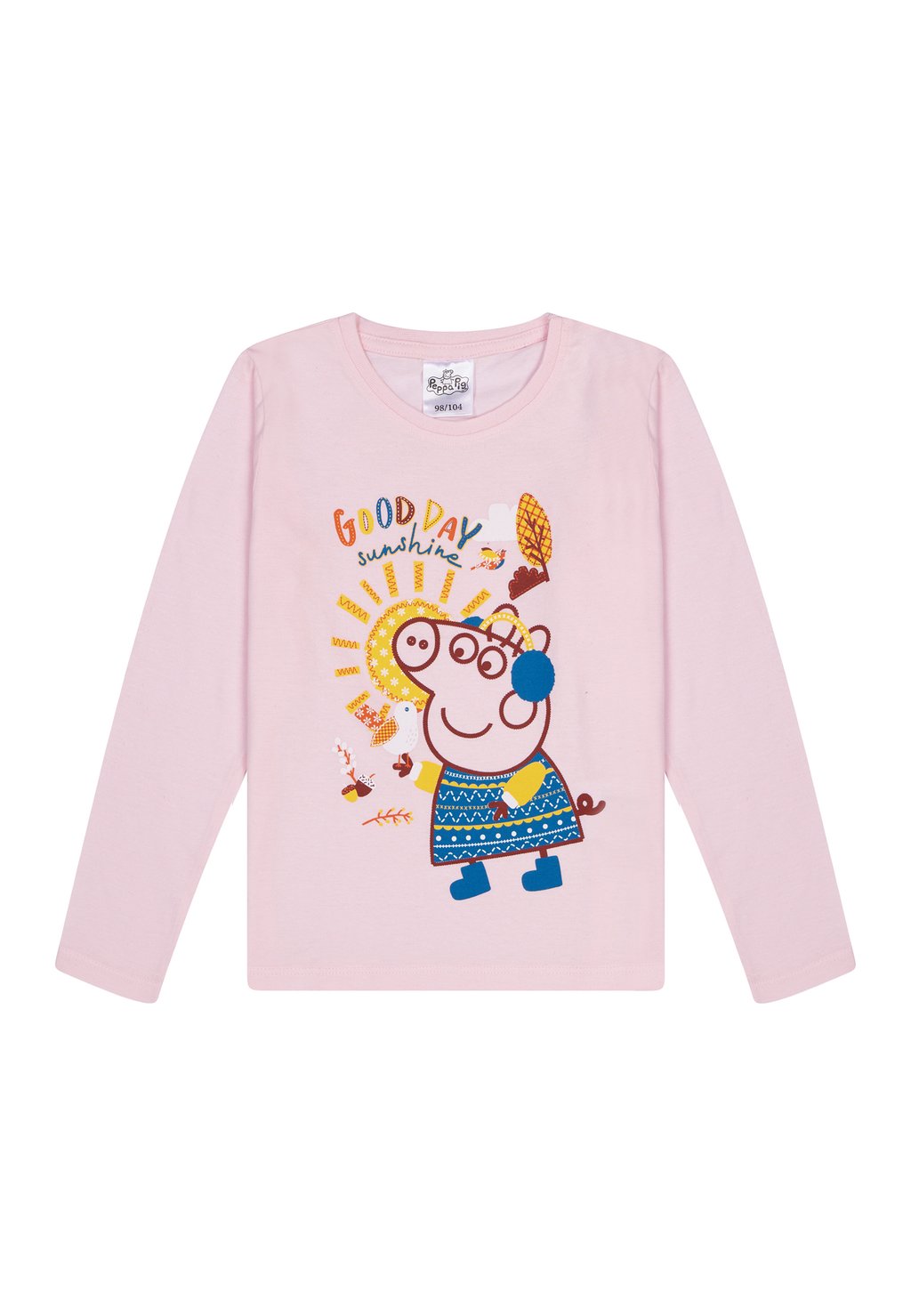 

Футболка с принтом Peppa Pig, цвет Rosa