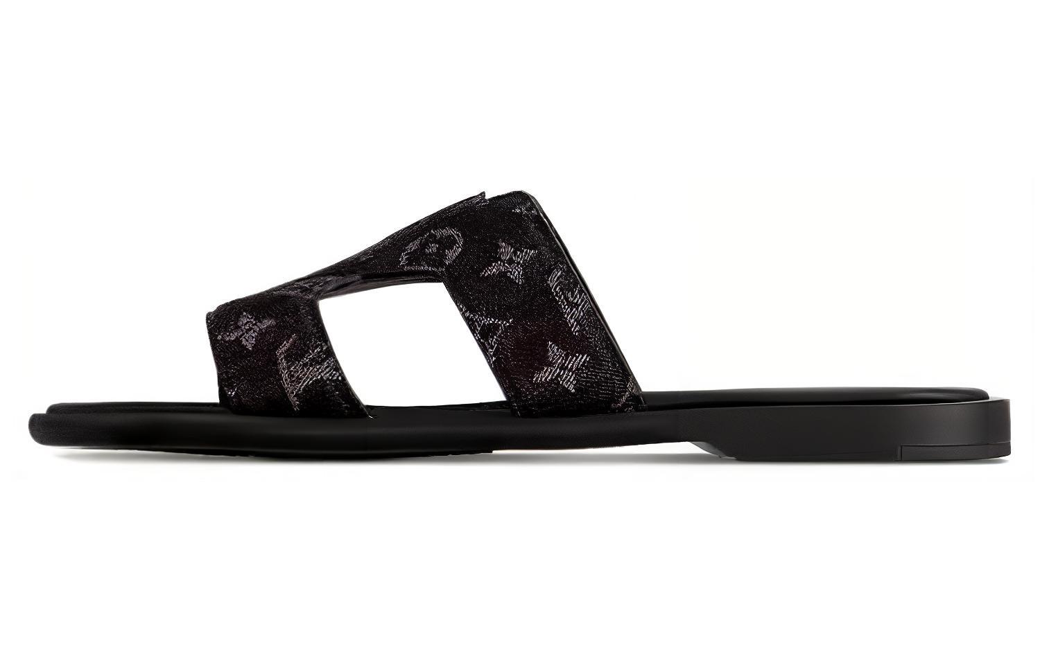 

Louis Vuitton Мужские шлепанцы Oasis Slide, черный