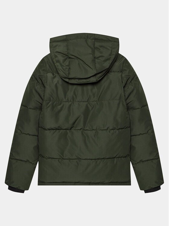 Пуховик стандартного кроя Jack&Jones, зеленый — фото 2