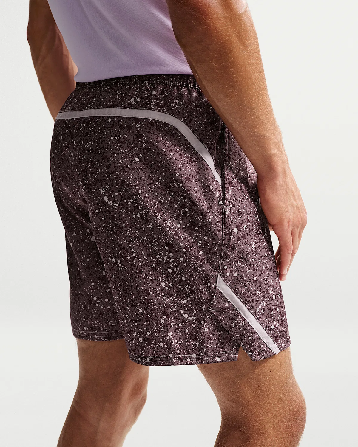 Мужские шорты NikeCourt Victory Dri-FIT 7", Tattoo/Platinum Violet/White — фото 3