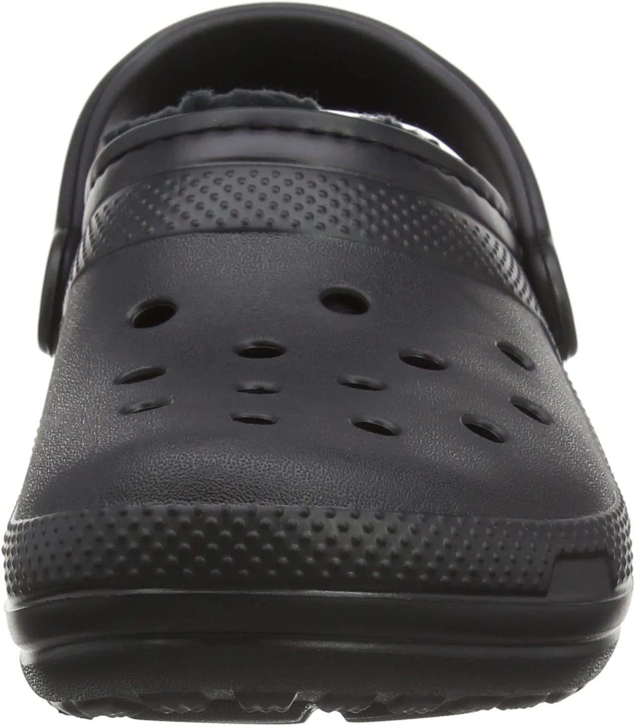 Классические сабо Crocs унисекс с подкладкой, Black — фото 2