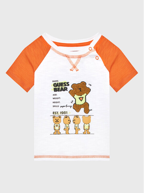 

Футболка стандартного кроя Guess, белый