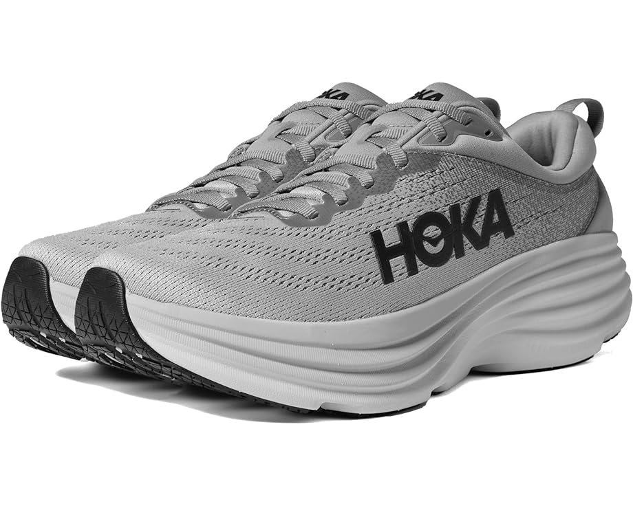 

Кроссовки Hoka Bondi 8, цвет Sharkskin/Harbor Mist