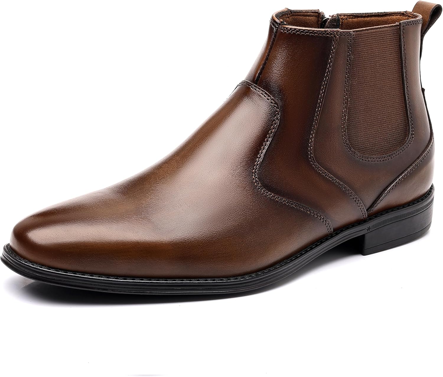 

Мужские ботинки Chelsea Holy Dove - натуральная кожа, ботинки Chelsea для мужчин с боковой молнией, повседневные ботинки на липучке, ботинки-чукка и оксфорды, коричневый