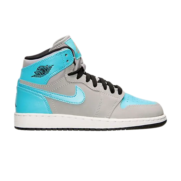 

Кроссовки Air Jordan 1 Retro High GS 'Tide Pool', серый
