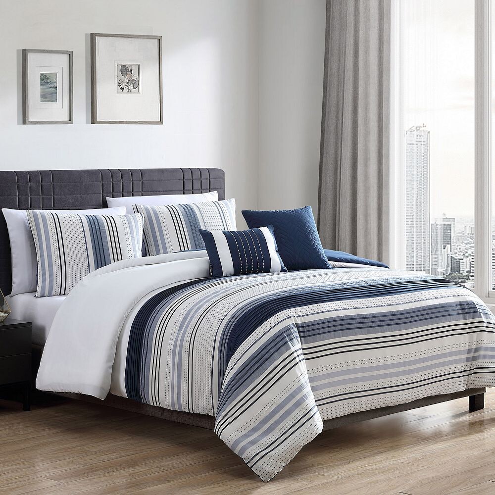 

Набор одеял Riverbrook Home Albion из 5 предметов, цвет Blue White