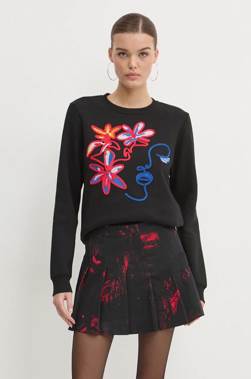 

Толстовка Desigual LADY из хлопка, черный