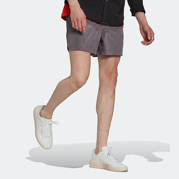 Шорты men's solid color sports shorts shadow grey Adidas, мультиколор — фото 4