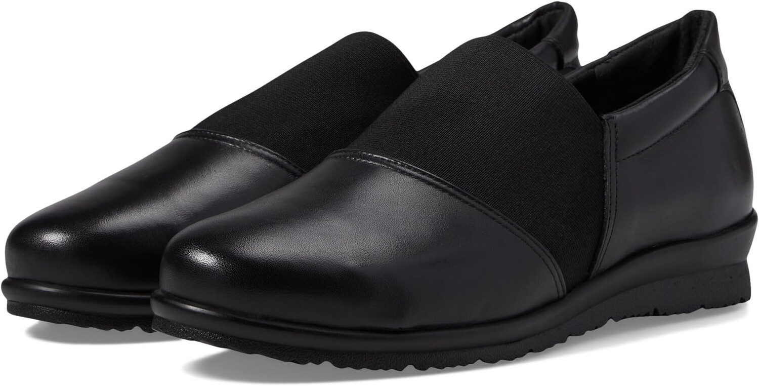 Лоферы David Tate Dynasty, цвет Black Calfskin Leather