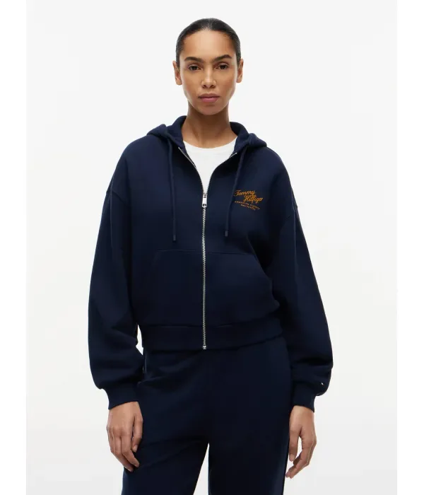 Толстовка TERRY loose fit Tommy Hilfiger, темно-синий