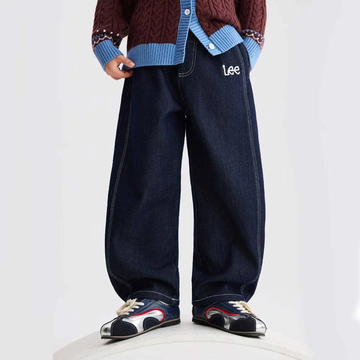 Джинсы для школьников Moderate Lee, Original Denim — фото 4