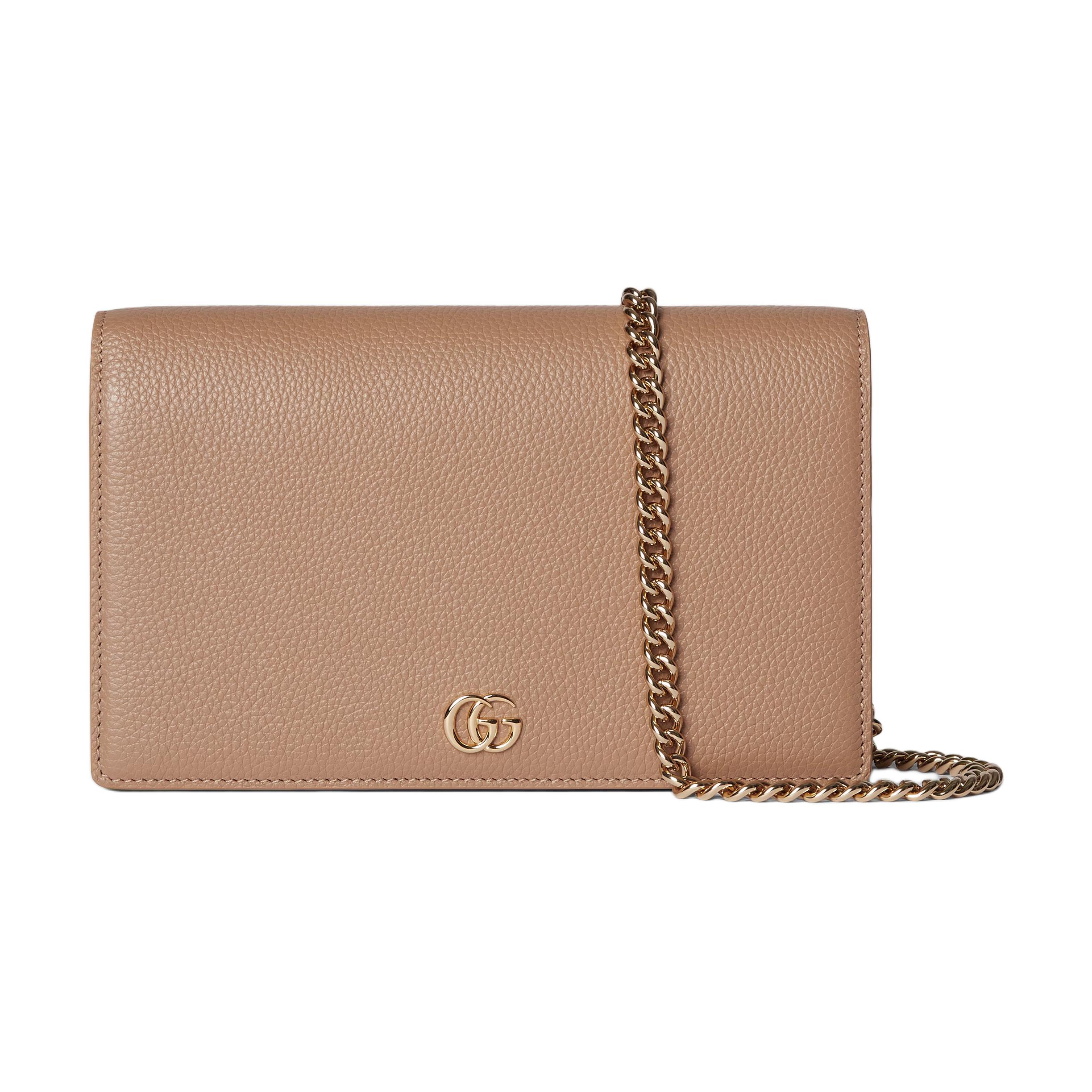 

GUCCI Сумка GG Marmont через плечо из кожи