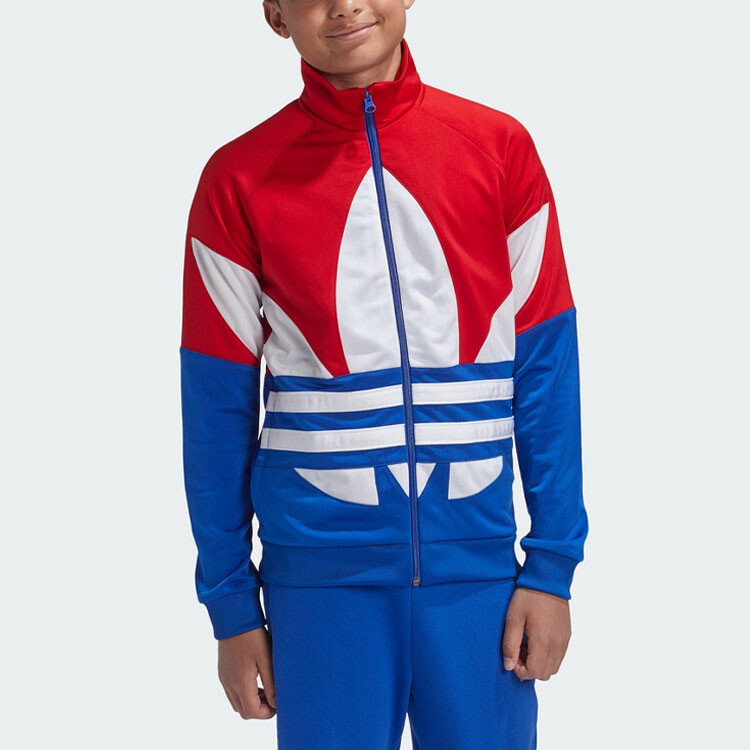 Детская куртка Adidas Originals, цвет Blue — фото 4