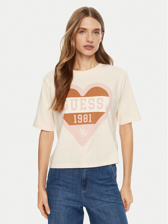 

Футболка стандартного кроя Guess, синий
