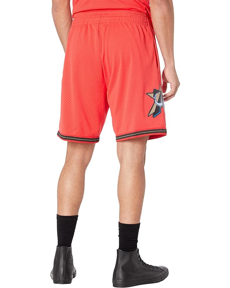 

Шорты Mitchell & Ness NBA Reload Swingman Shorts 76ers 1999, красный