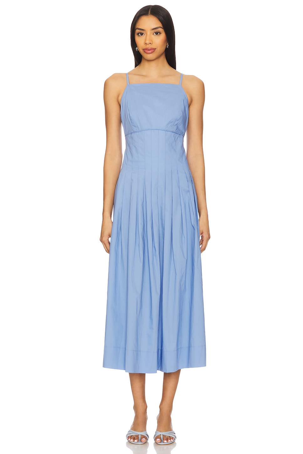 

Платье миди Avalon с квадратным вырезом Minkpink, jacaranda blue