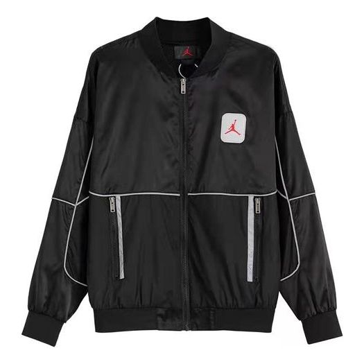 

Куртка Air Jordan 3m Zipper Reflective Sports Jacket Black, черный