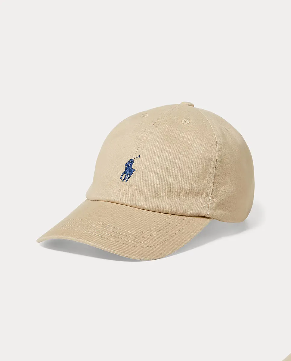 

Хлопковая кепка для мальчика цвета хаки Polo Ralph Lauren