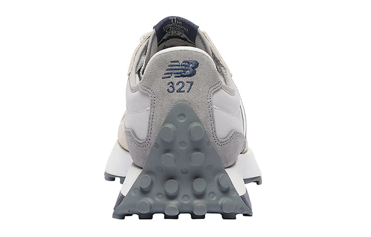 Кроссовки New Balance Foot Locker x 327 Grey Day 'Gray White Navy Blue' GS327GRY — фото 4